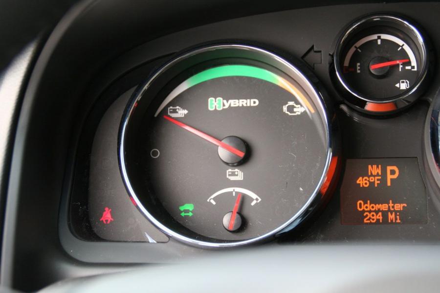 Панель приборов Saturn Vue Green Line 2Mode Hybrid 2008 года  (фото 12 из 34)